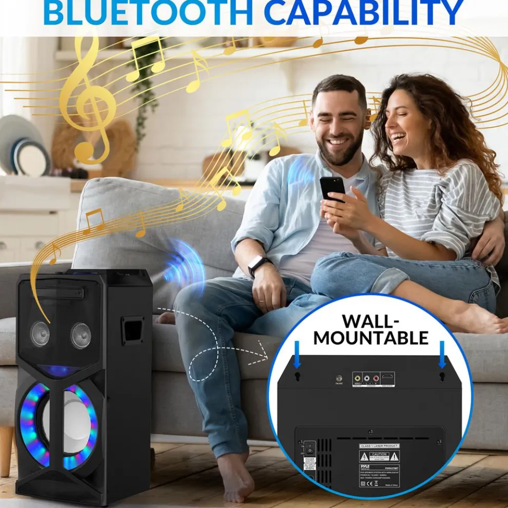 Portable Dvd Video Pa Speaker System