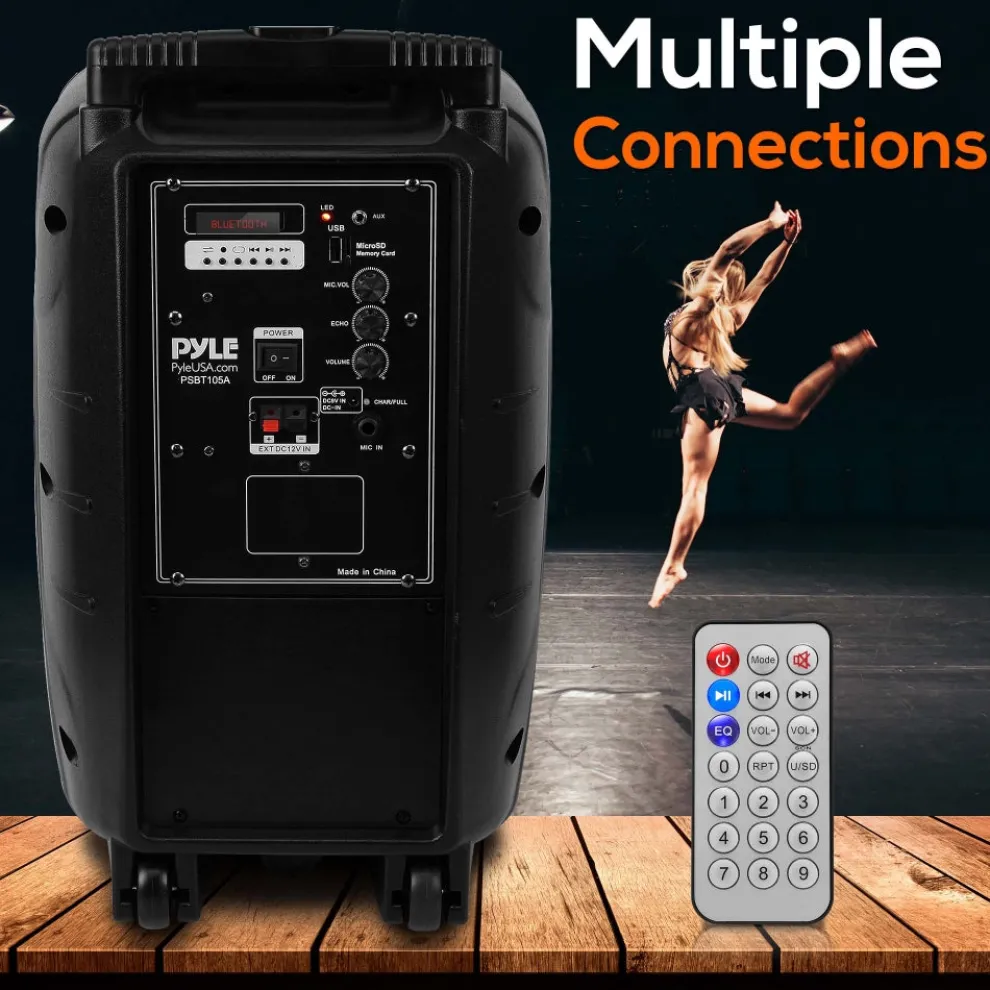 Portable Pa Speaker & Microphone System