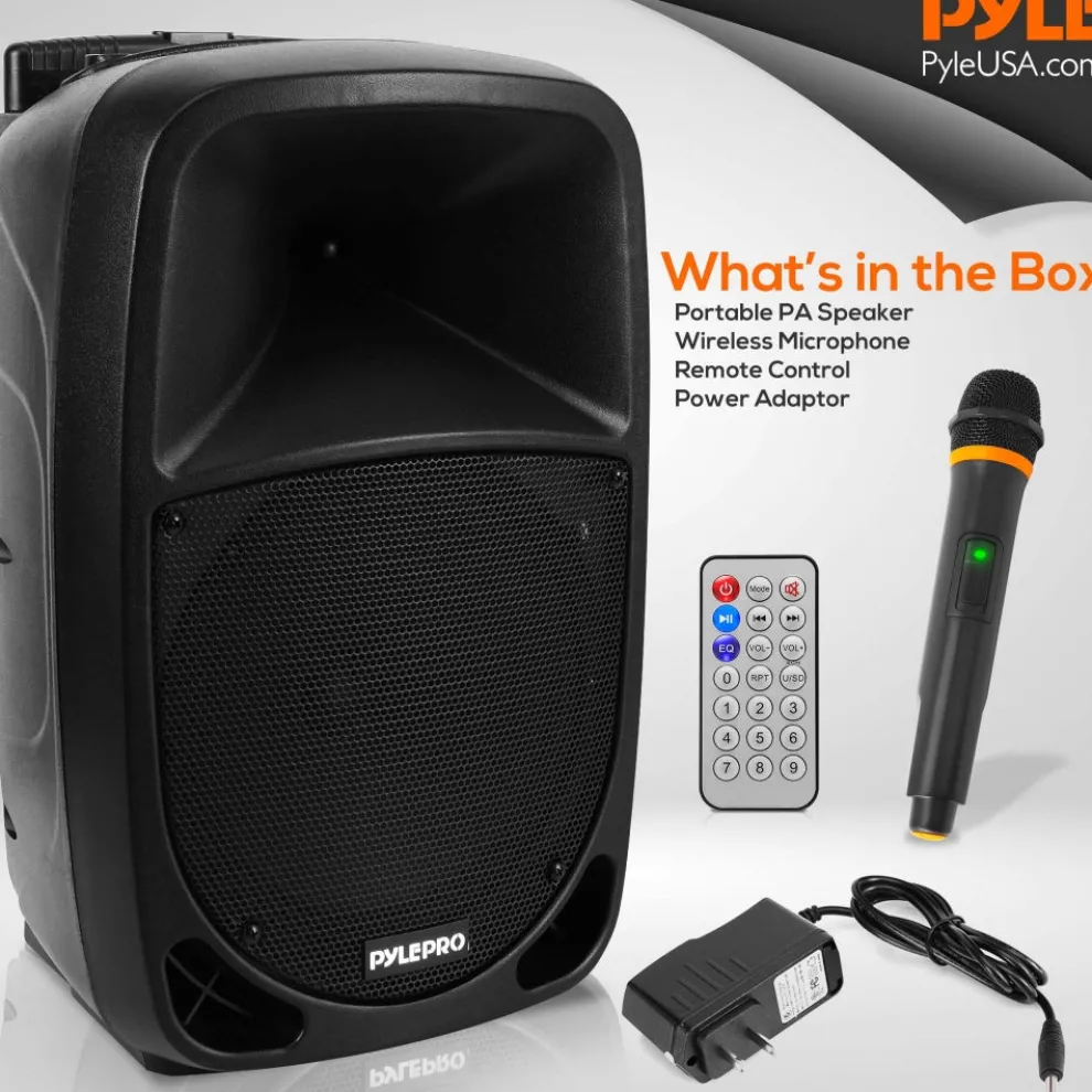 Portable Pa Speaker & Microphone System