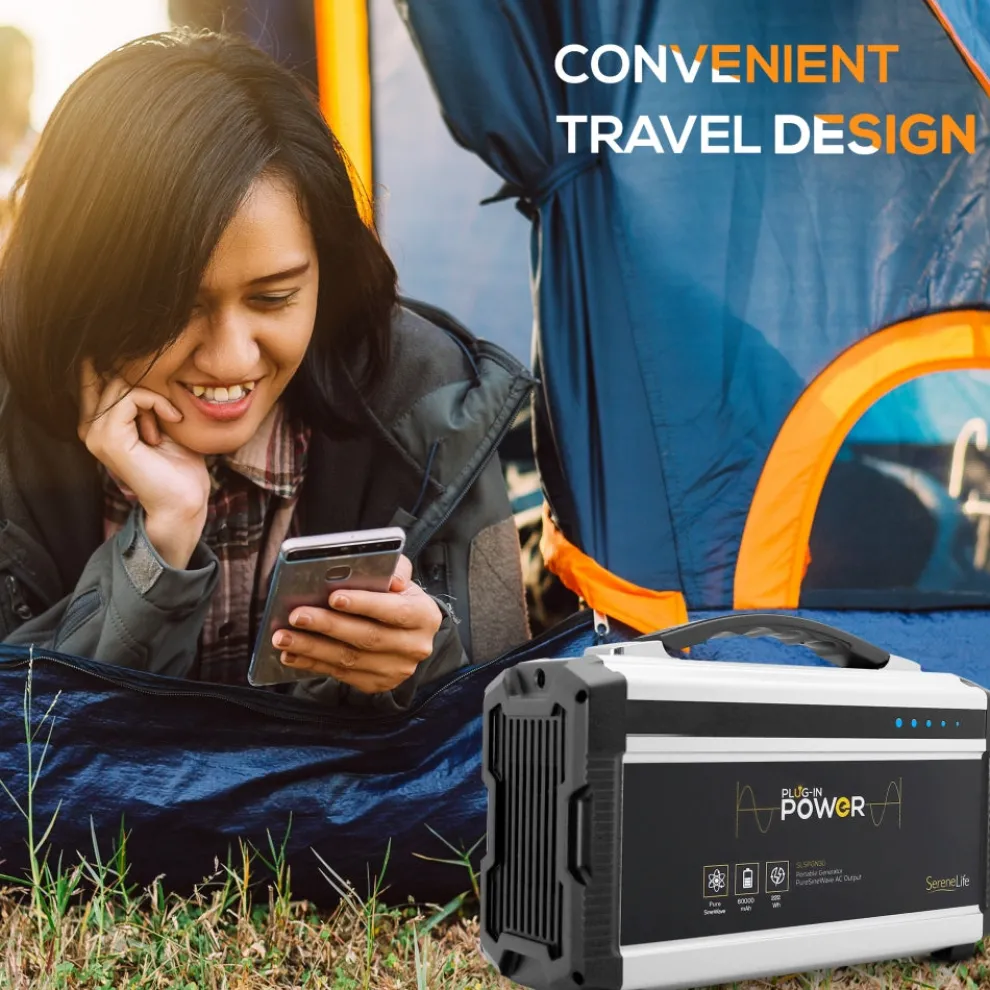 Portable Power Generator 60,000mAh Lithium Battery Dual USB Ports