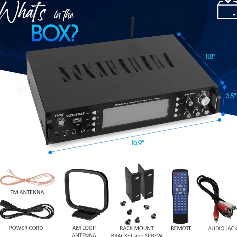 Pro Audio Home Theater Stereo Amplifier