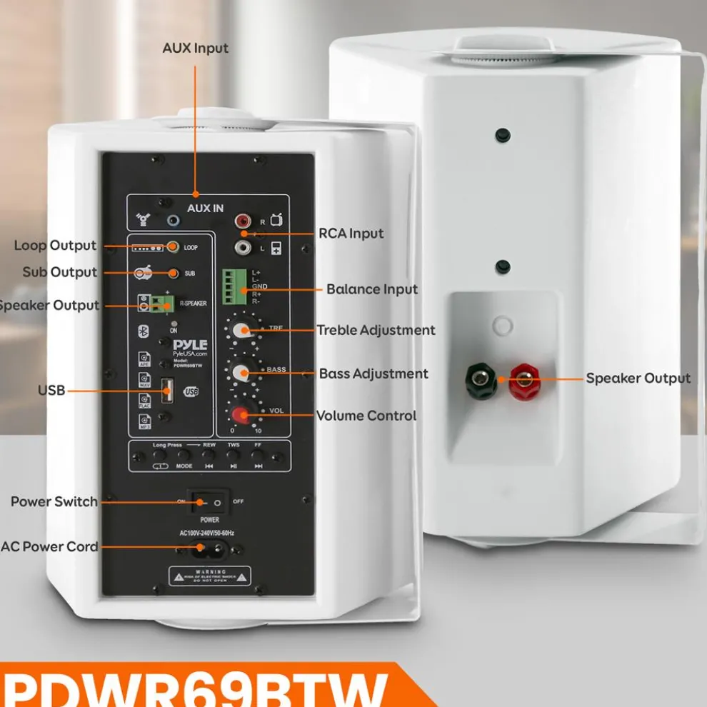 Pro-Active Wireless Bt Streaming Speaker