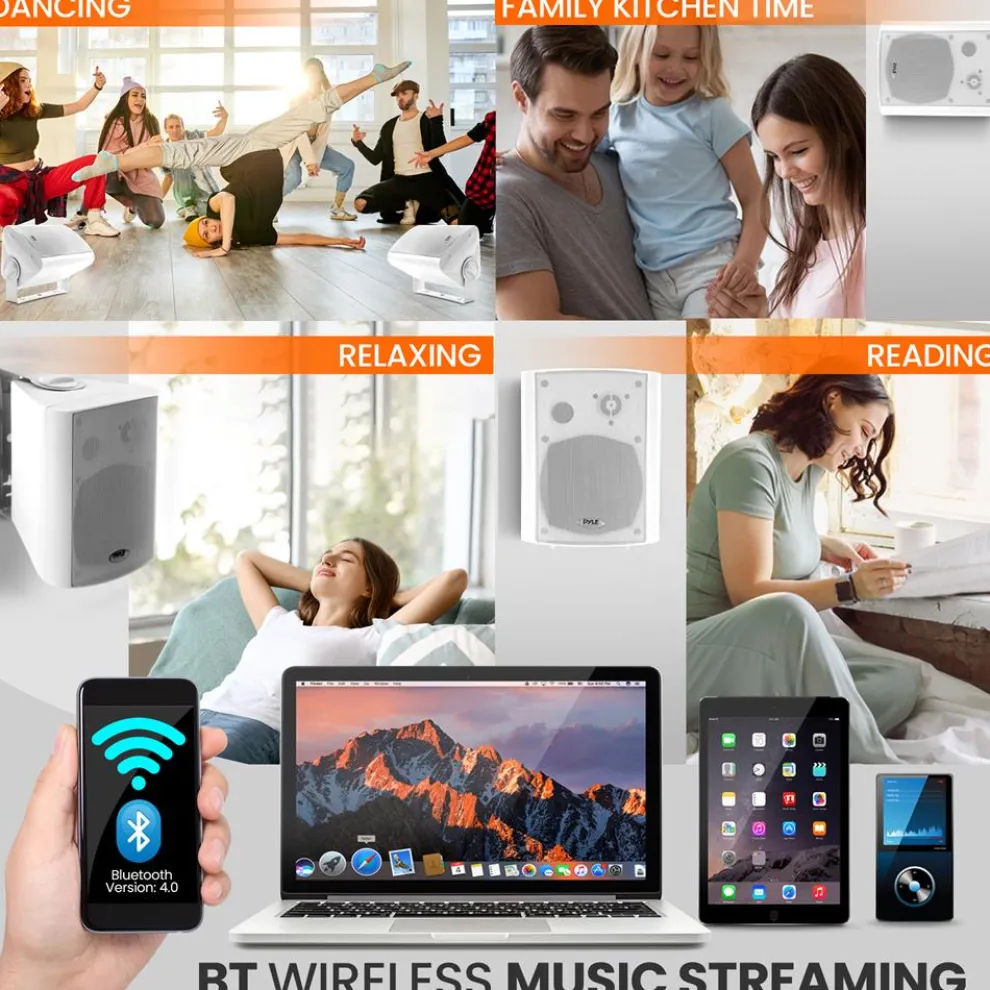Pro-Active Wireless Bt Streaming Speaker