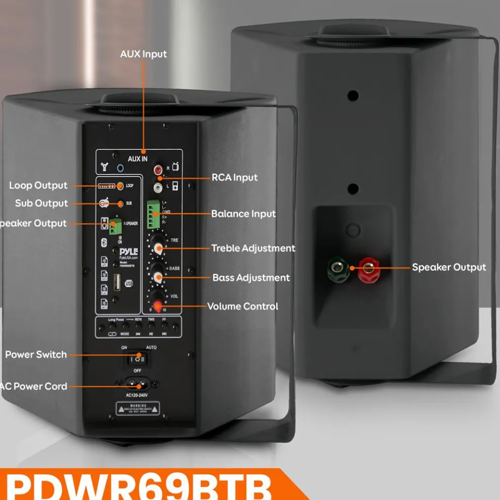 Pro-Active Wireless Bt Streaming Speaker