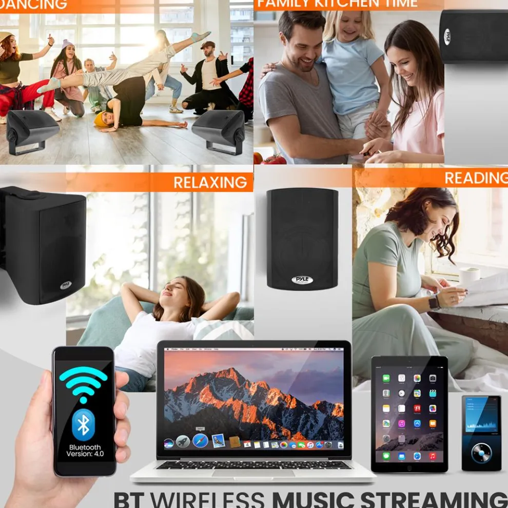 Pro-Active Wireless Bt Streaming Speaker