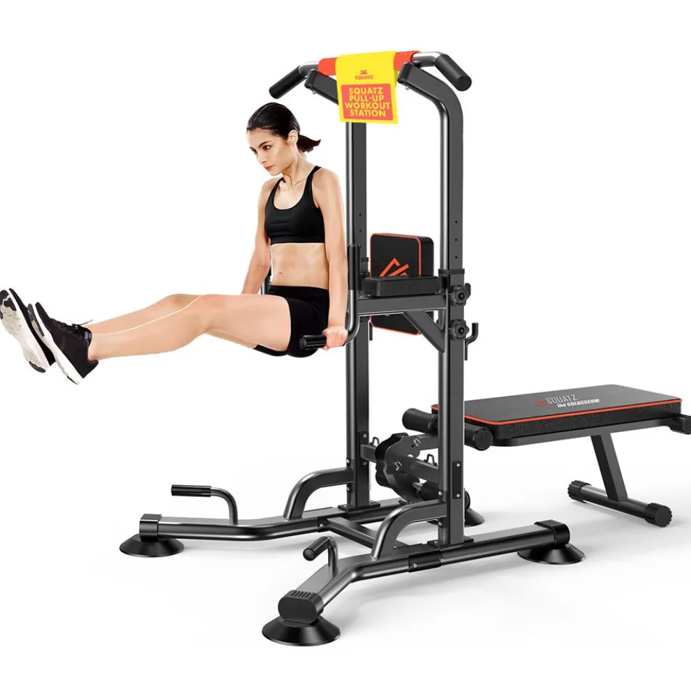 Pull-Up Workout Station, Strengthen Upper Body, Heavy Duty Steel Frame