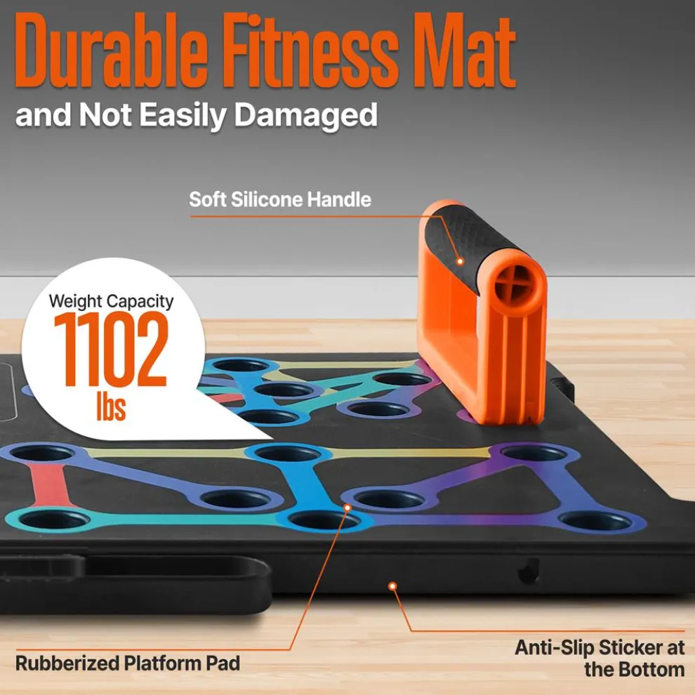 Push Up Board Home Workout Equipment Set