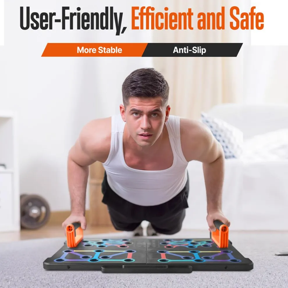 Push Up Board Home Workout Equipment Set