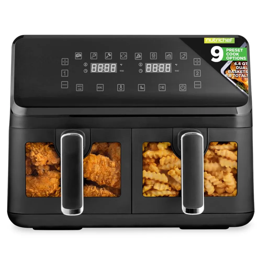 4.4Qt Dual Basket Air Fryer