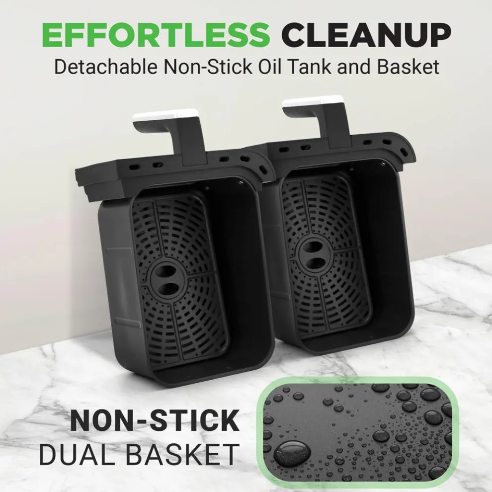 4.4Qt Dual Basket Air Fryer