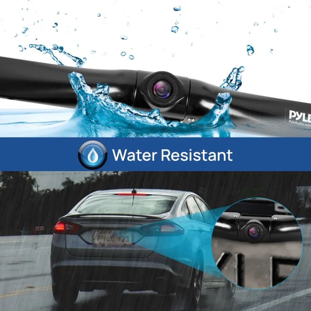 Rearview Backup Camera Kit, Night Vision, Waterproof, 4.3