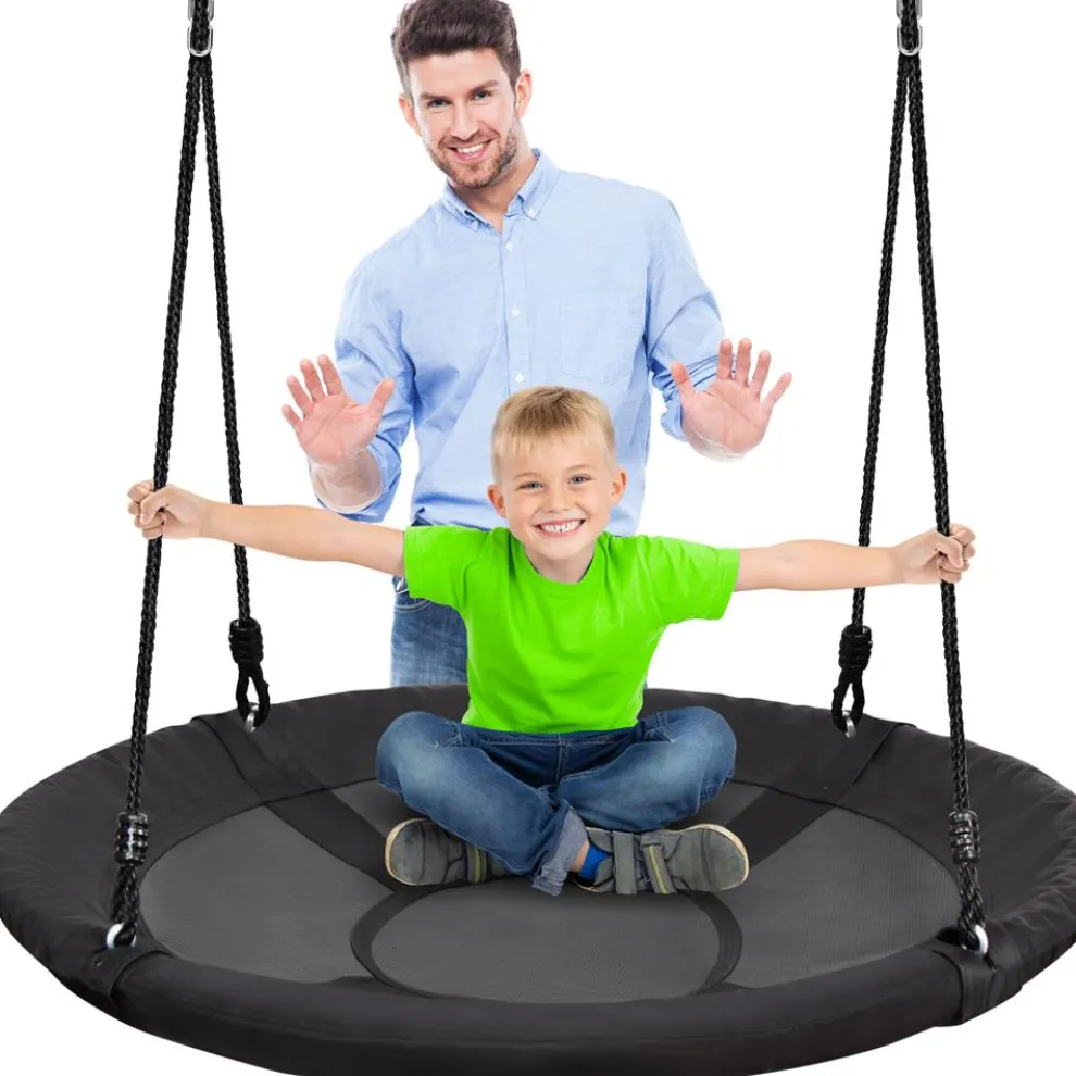Saucer Swing 40" Relaxing Fun Waterproof 600D Polyester