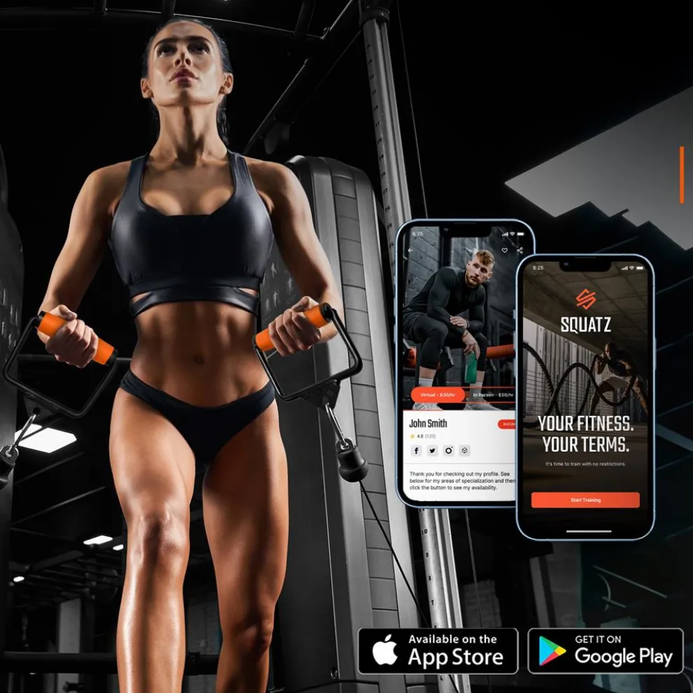 Single D Row Handle - Non-Slip Grip, 360° Rotation, Orange Handle