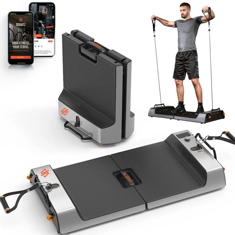 Smart Home Gym Board 265 lbs Resistance, Multifunctional Cable Machine