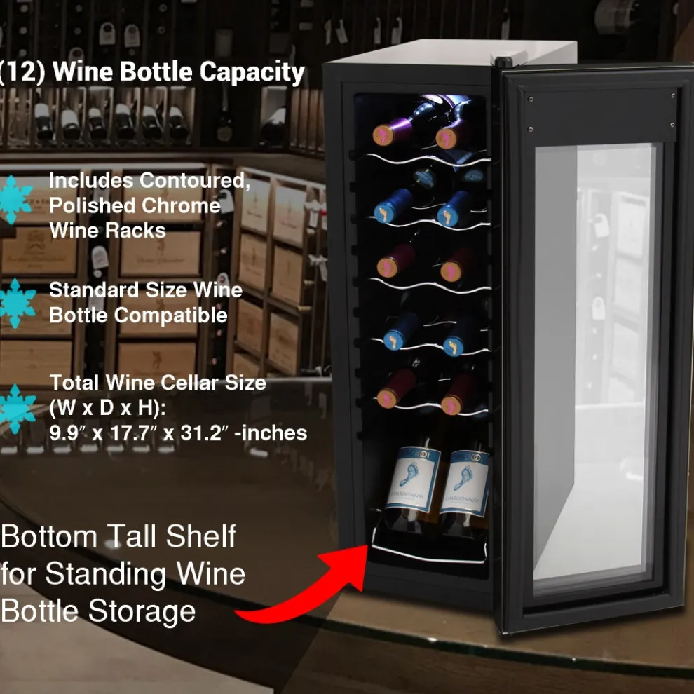Smart Wine Cooler Refrigerator
