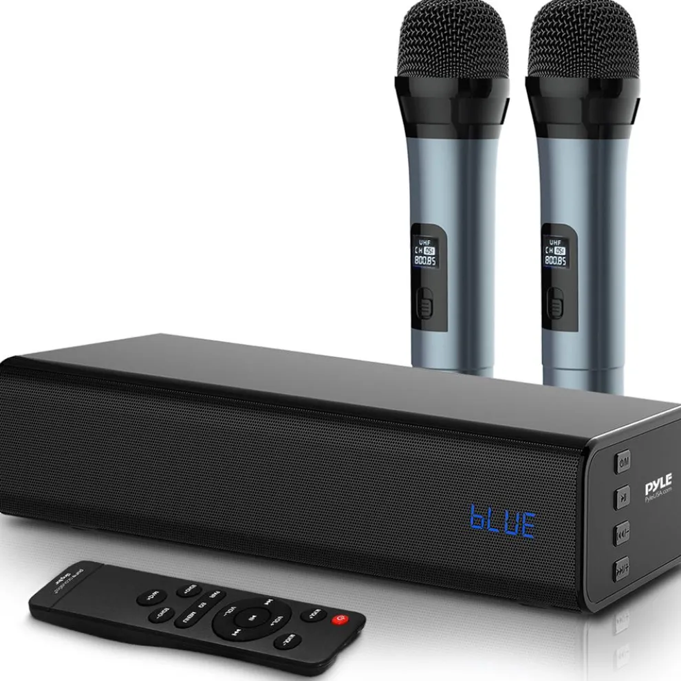 Soundbar With Wireless Microphone