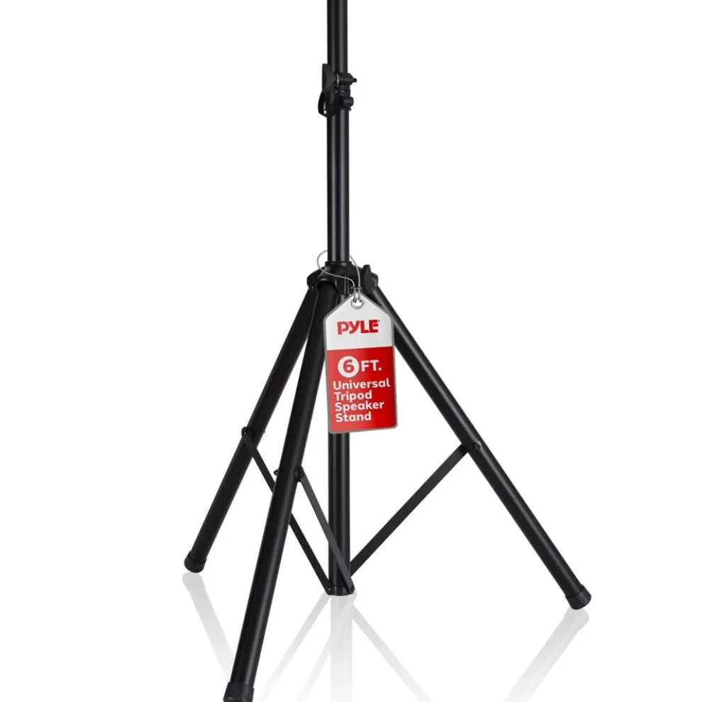 Speaker Stand Mount Adjustable 40-71" Durable Metal 132 lbs Capacity