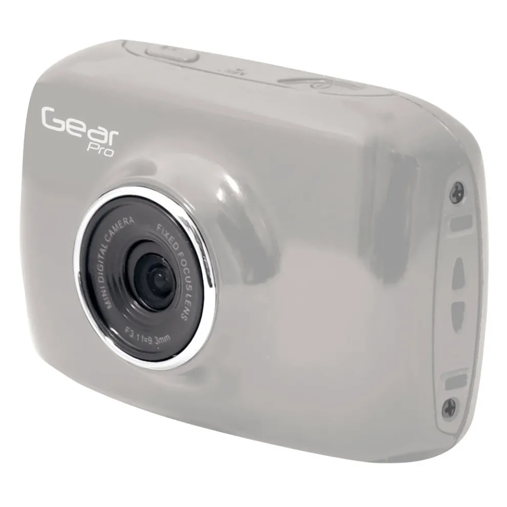 Sport Action Camera 720p HD Touchscreen Waterproof Case Silver