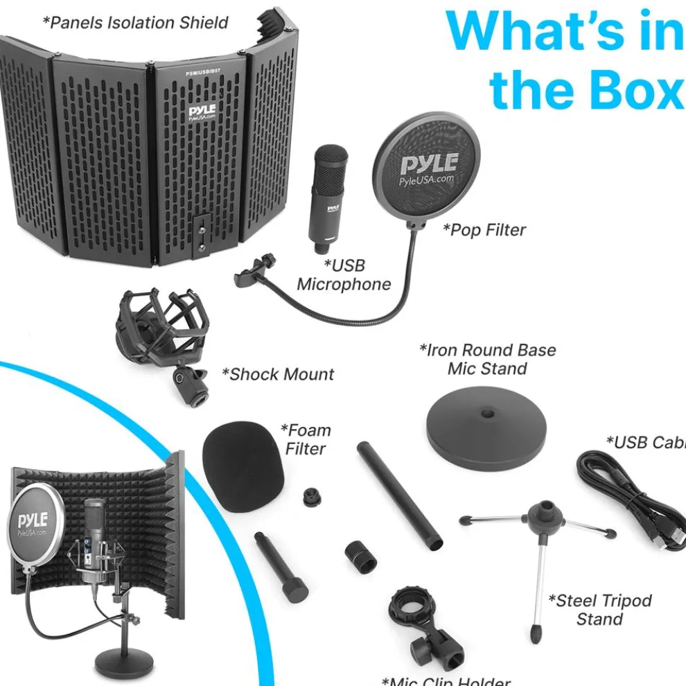 Tabletop Compact Microphone Kit