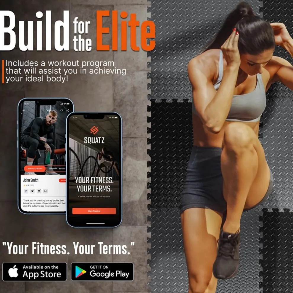 Thick Puzzle Exercise Mat