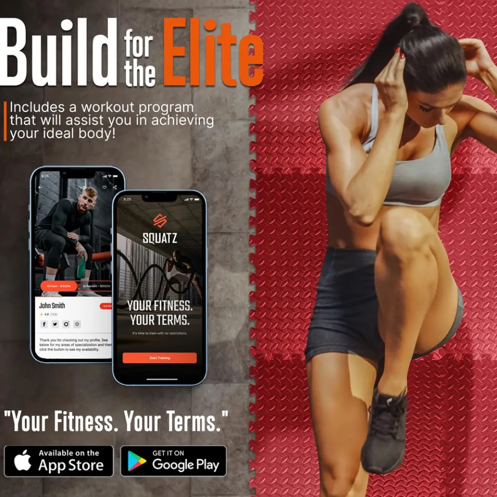 Thick Puzzle Exercise Mat