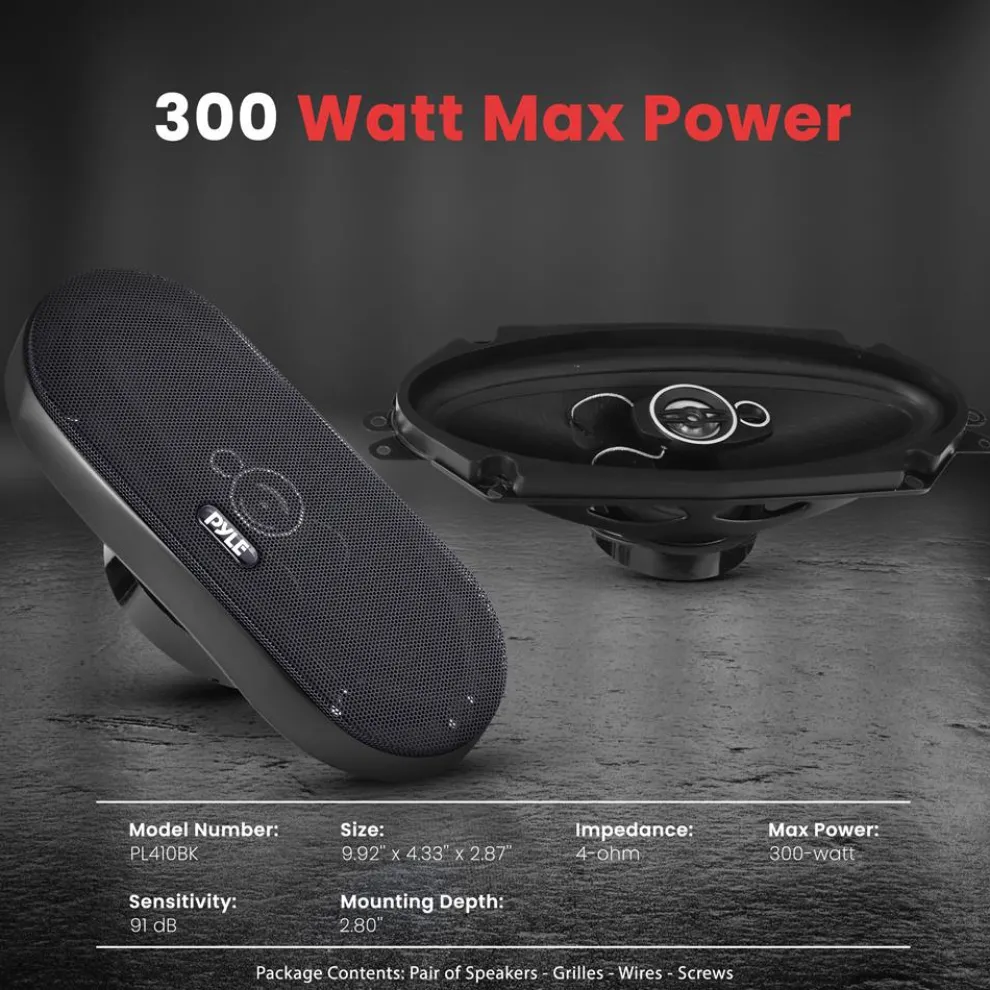 Three-Way Speaker System