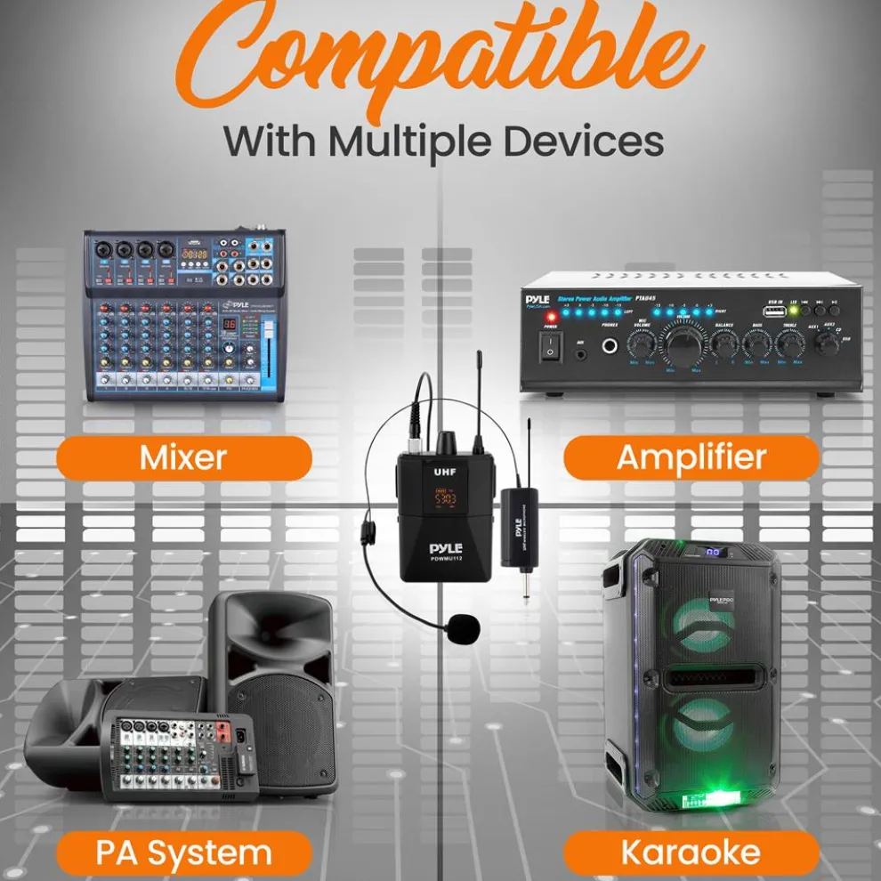 Universal Uhf Wireless Microphone
