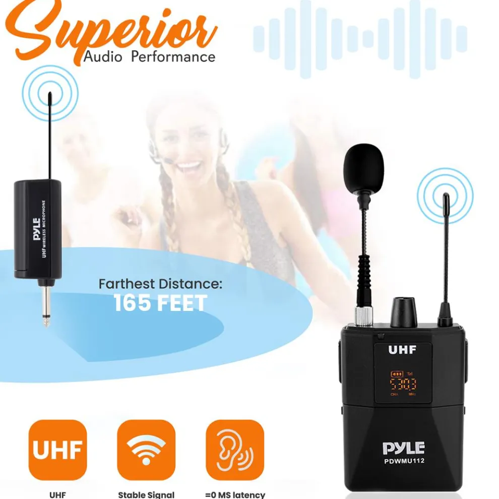 Universal Uhf Wireless Microphone