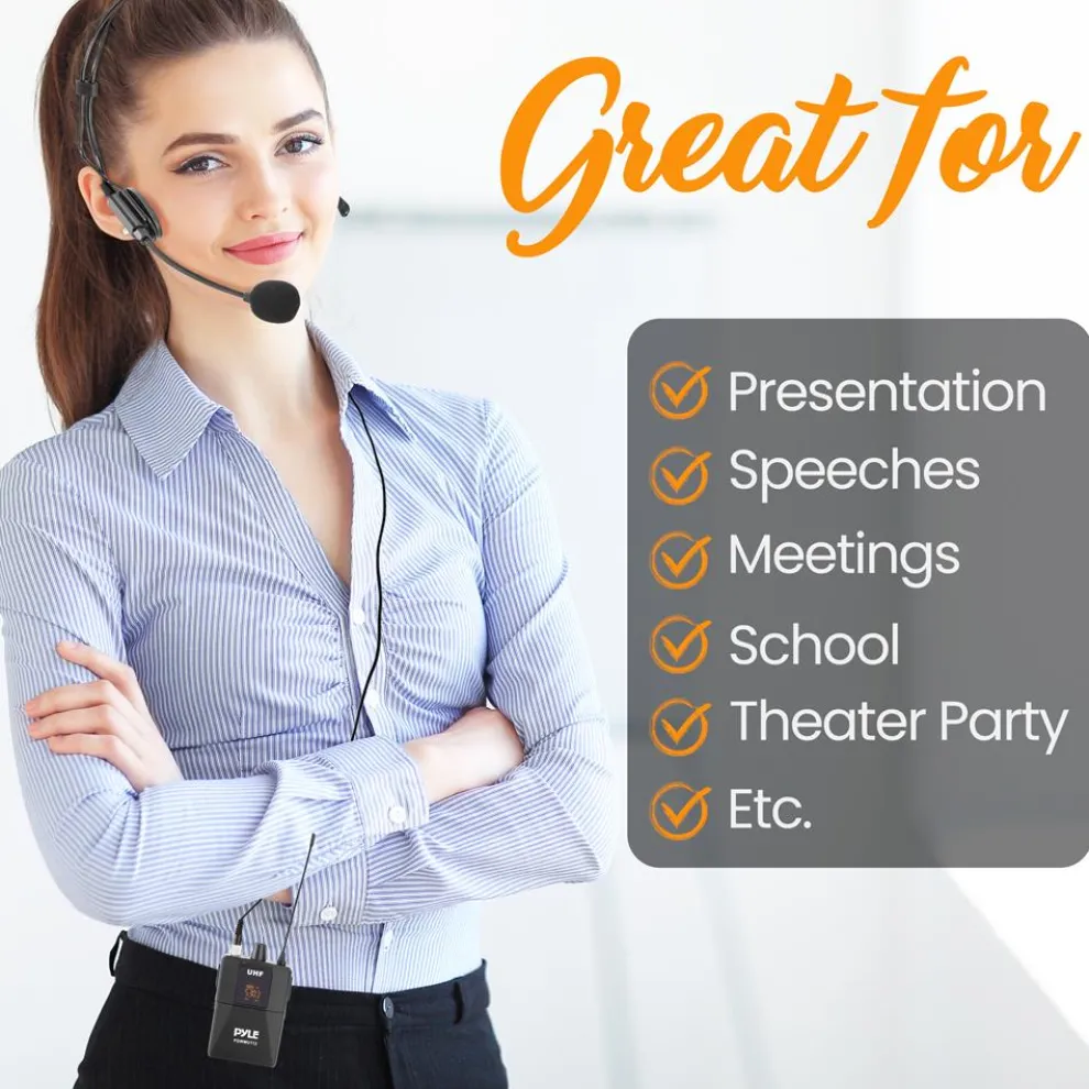 Universal Uhf Wireless Microphone