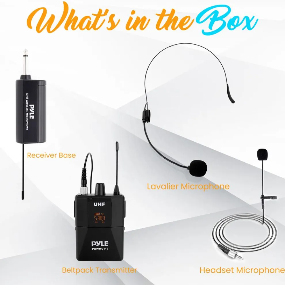 Universal Uhf Wireless Microphone