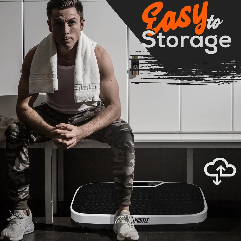 Vibration Platform Machine for Fast Weight Loss, Adjustable Speed, Portable