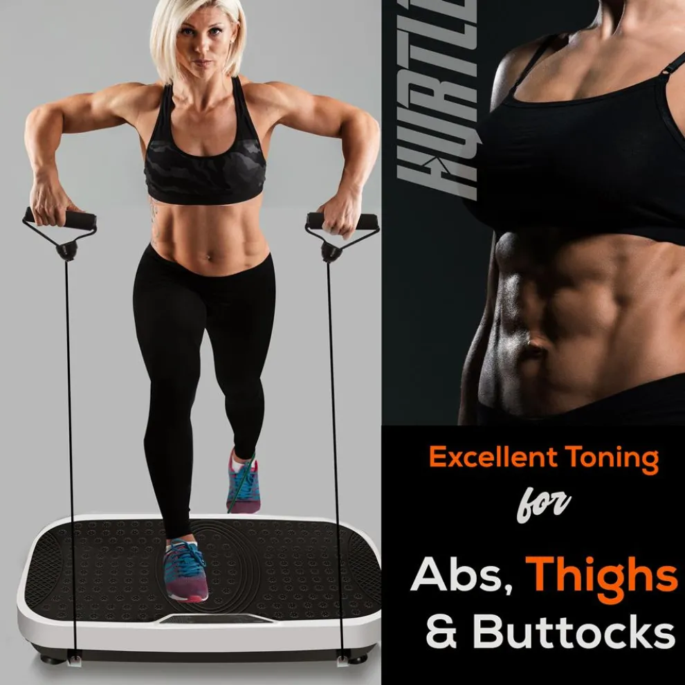 Vibration Platform Machine for Fast Weight Loss, Adjustable Speed, Portable