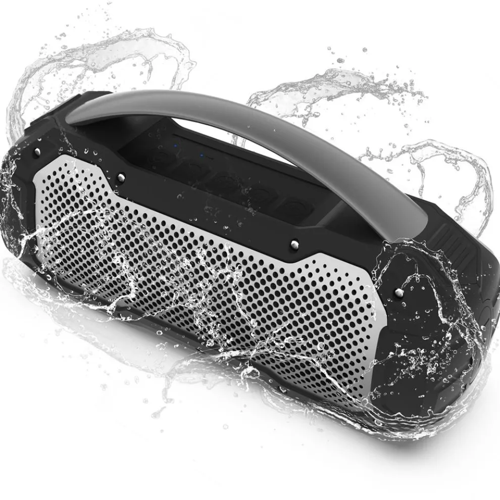 Waterproof Bluetooth Speaker 40W Rechargeable TWS Function RGB Lights