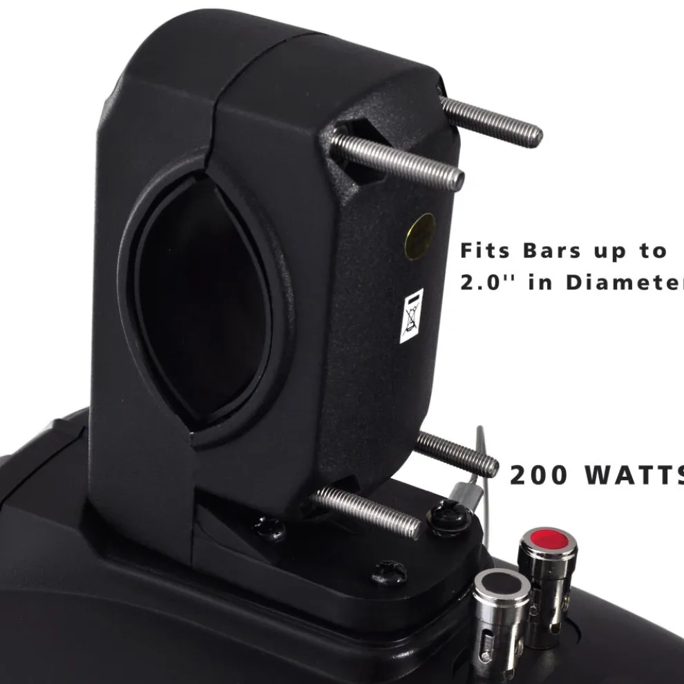 Waterproof Marine Speakers 200W LED Lights 6.5