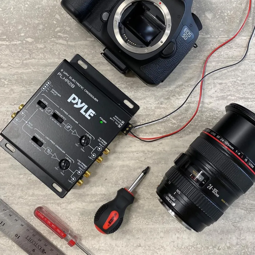 2-Way Audio Crossover Network - Enhanced Sound - Independent Output Control