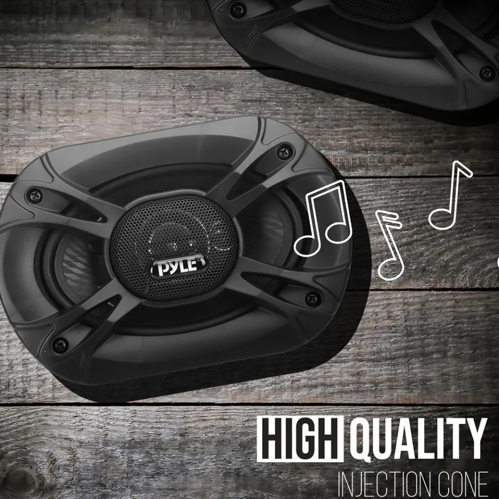 3-Way Car Stereo Speakers 400W Low Distortion 6