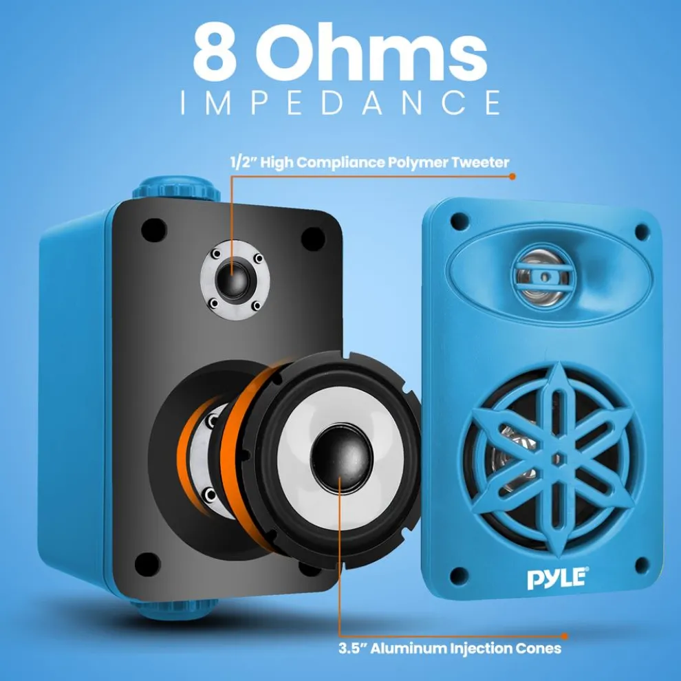 2-Way Indoor/Outdoor Speaker System