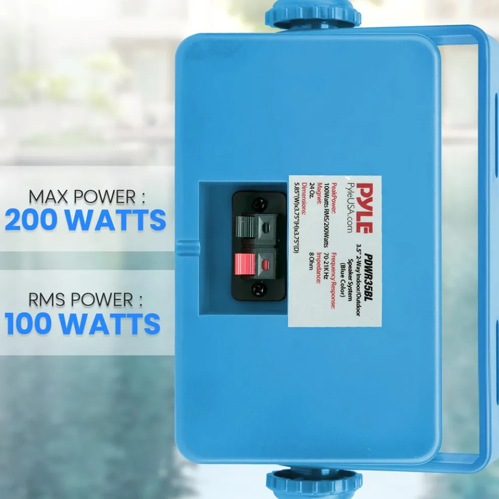 2-Way Indoor/Outdoor Speaker System