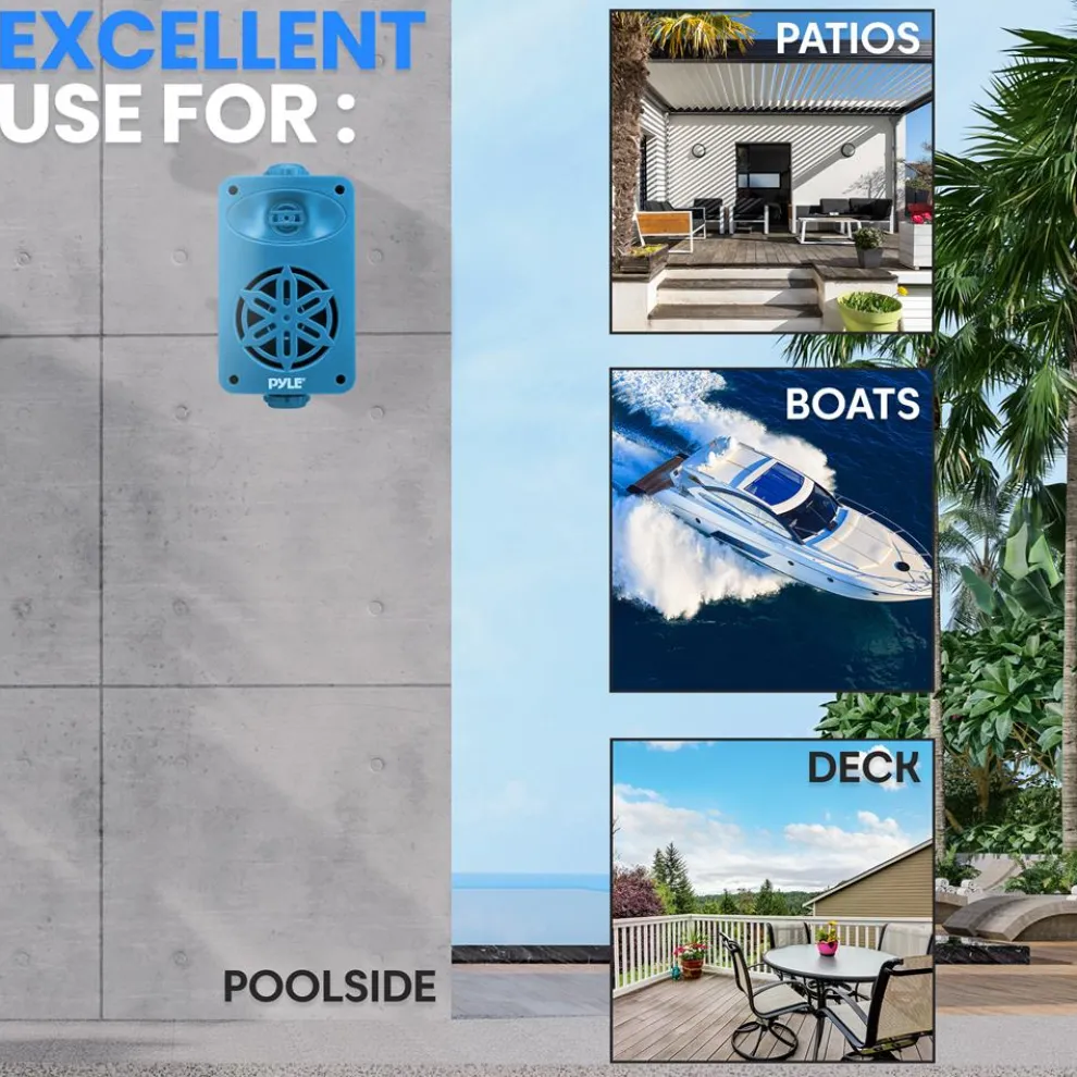 2-Way Indoor/Outdoor Speaker System