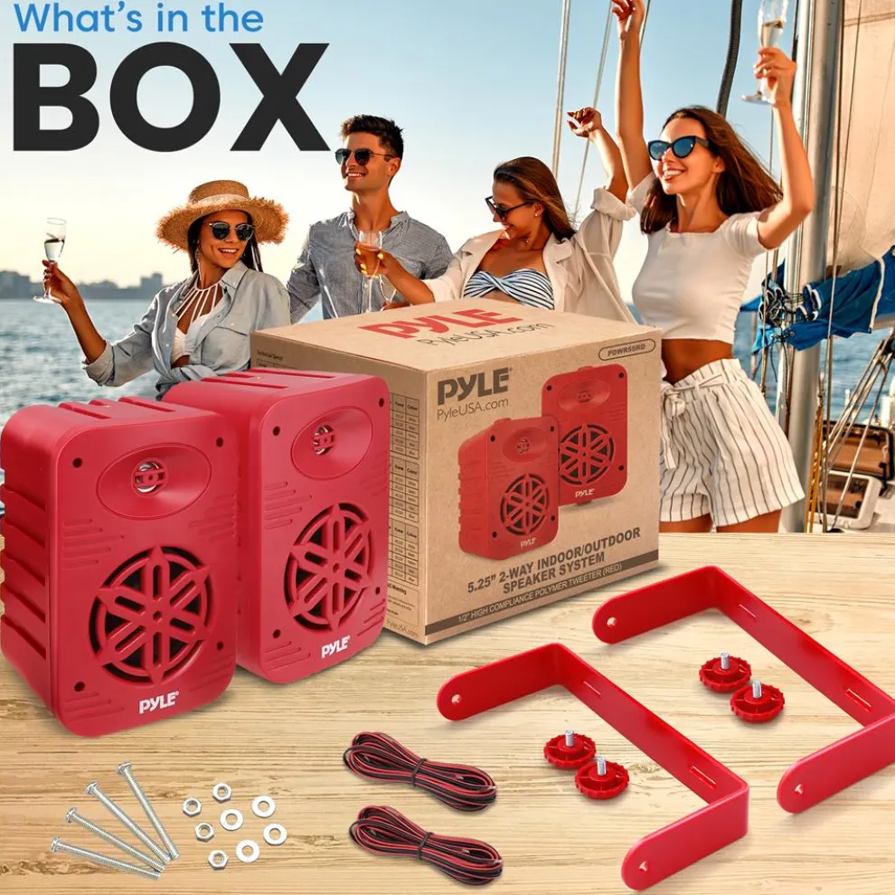 2-Way Indoor/Outdoor Speaker System