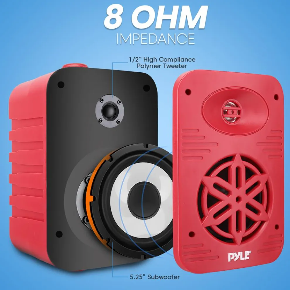 2-Way Indoor/Outdoor Speaker System