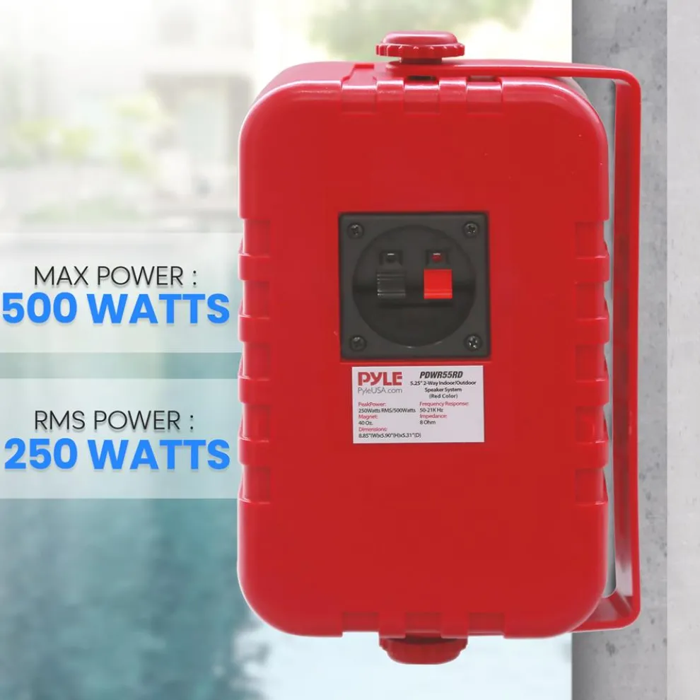 2-Way Indoor/Outdoor Speaker System