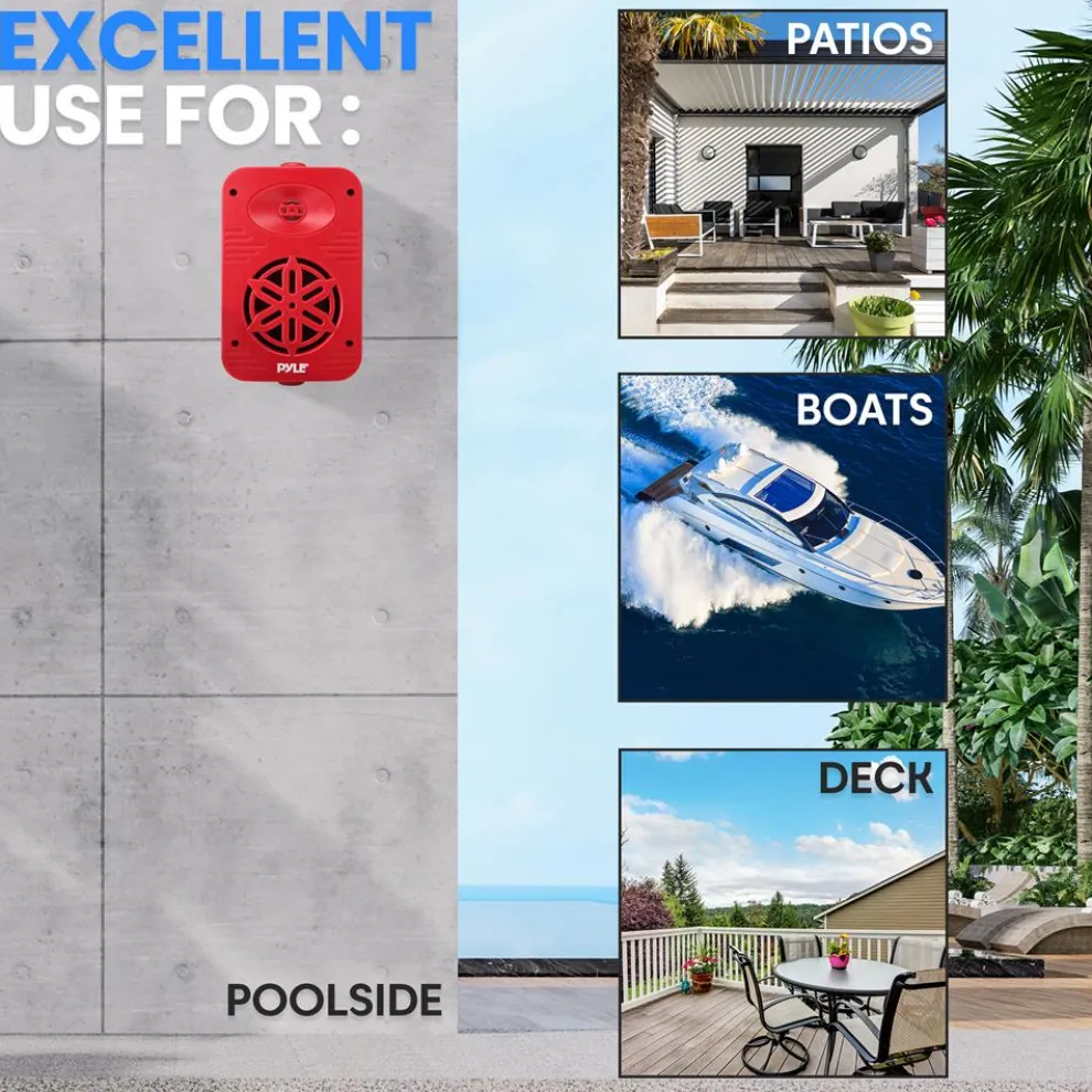 2-Way Indoor/Outdoor Speaker System