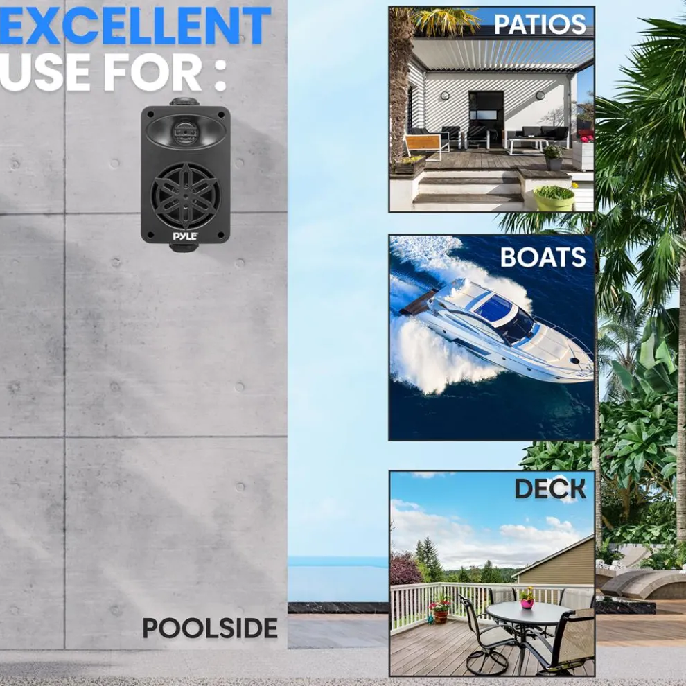 2-Way Indoor/Outdoor Speaker System