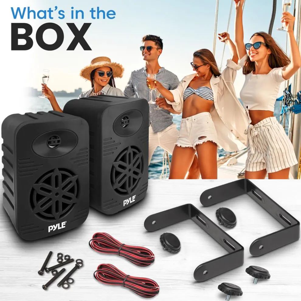 2-Way Indoor/Outdoor Speaker System