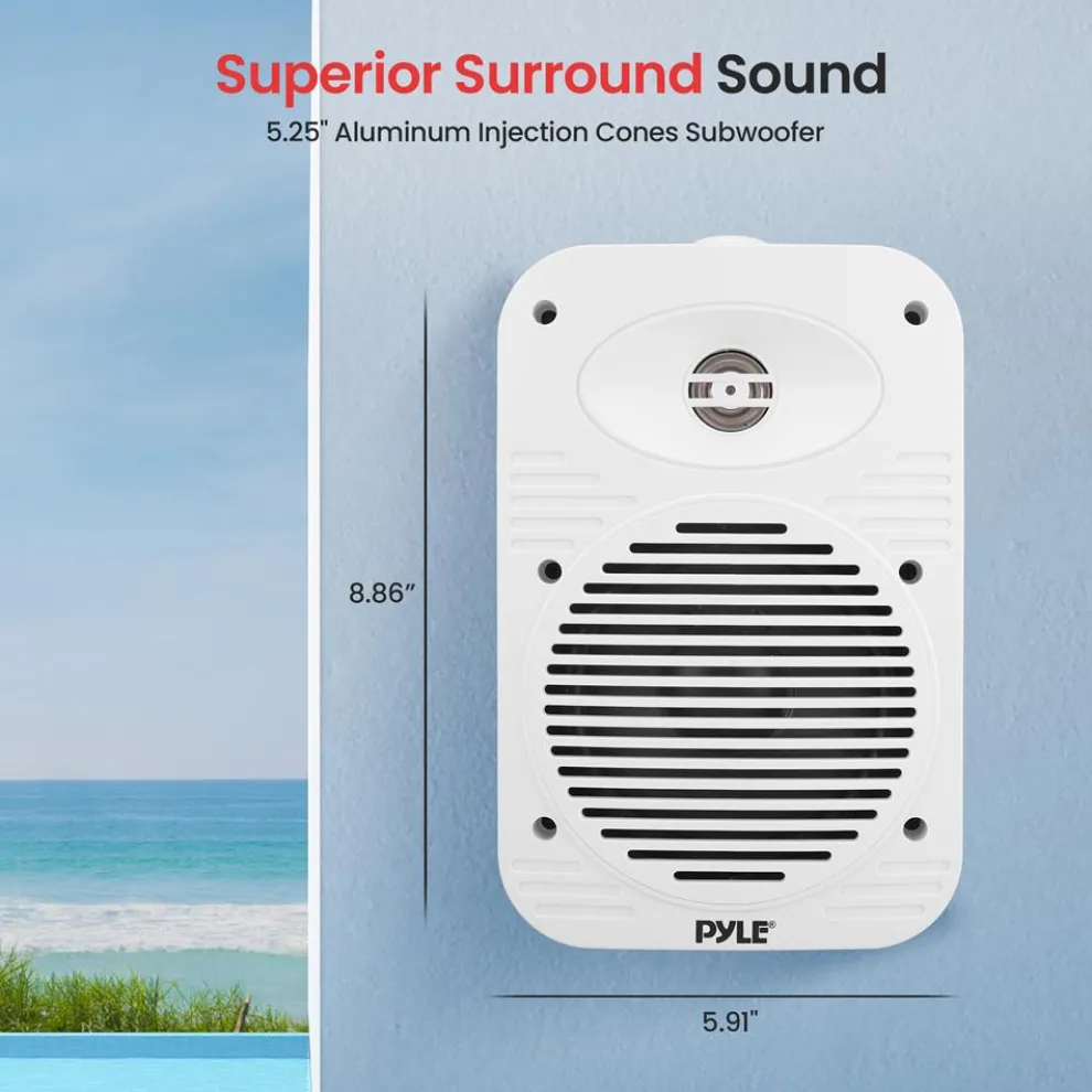 2-Way Indoor/Outdoor Speaker System