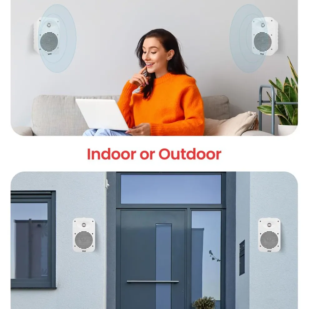2-Way Indoor/Outdoor Speaker System