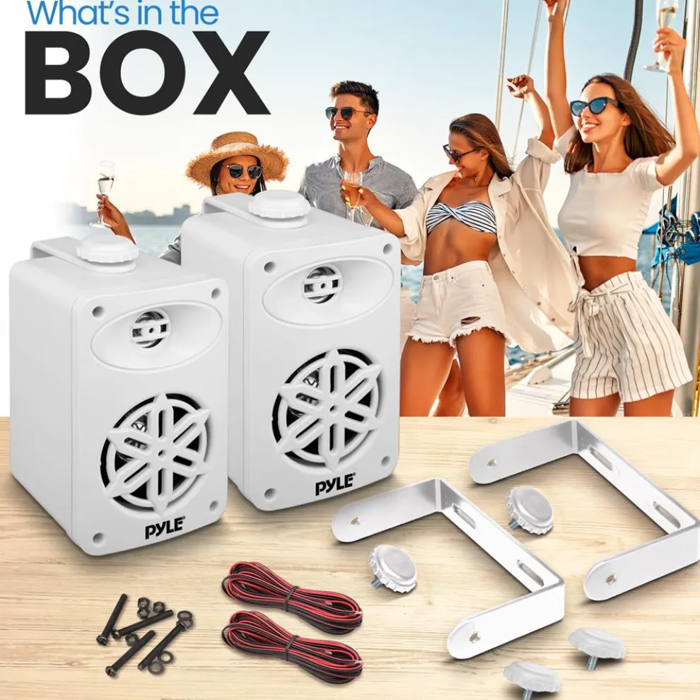 2-Way Indoor/Outdoor Speaker System