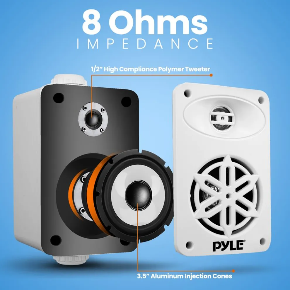 2-Way Indoor/Outdoor Speaker System