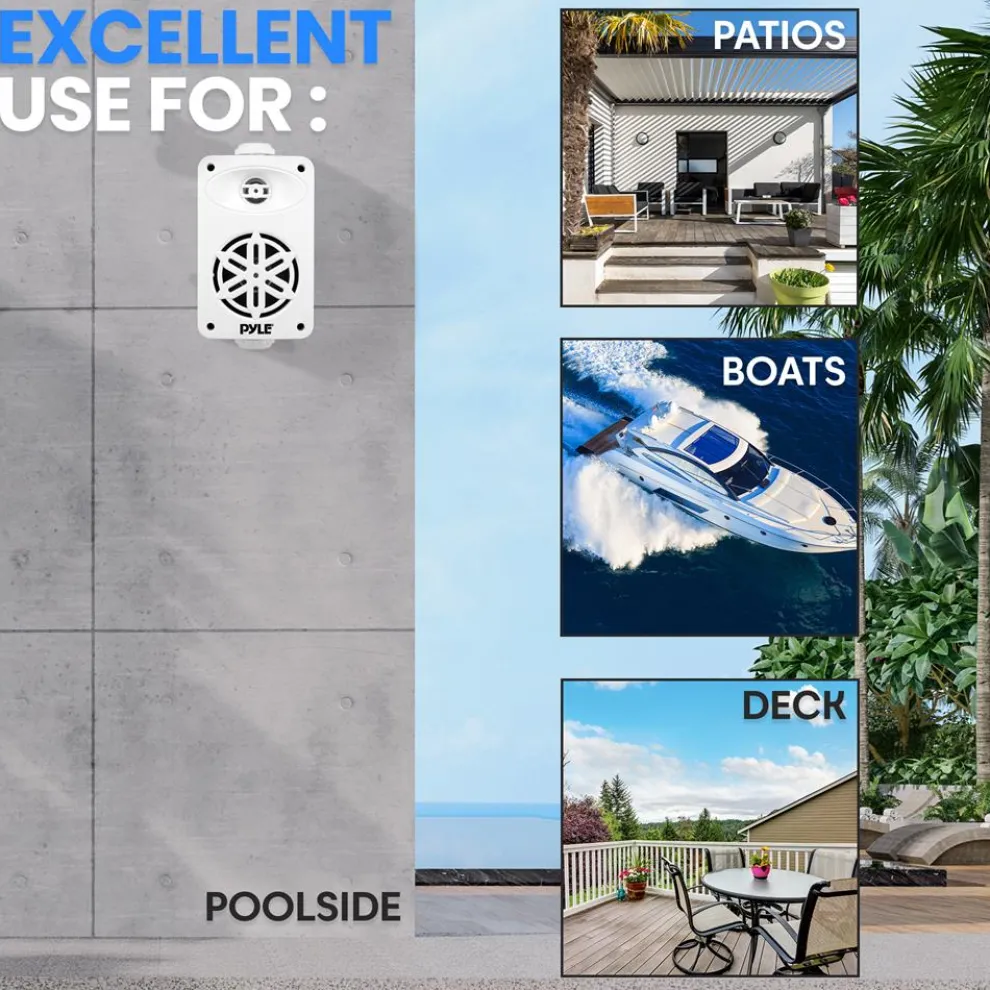 2-Way Indoor/Outdoor Speaker System